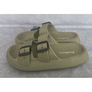 Womens BenSorts Brown Size 5.5 Slides